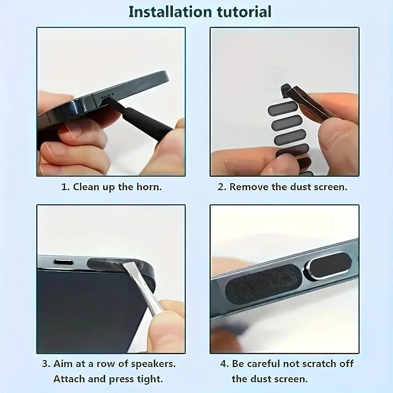 Universal Dust Removal Cleaner Tool Kit Phone Charging Port Cleaner Smartphone Speaker Covers for AirPods, MacBook Earbuds